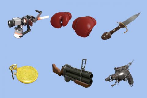tf2 weapons